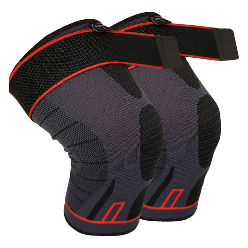 Compression Sleeve for Knee Arthritis with Strap - Buy One Get one Free