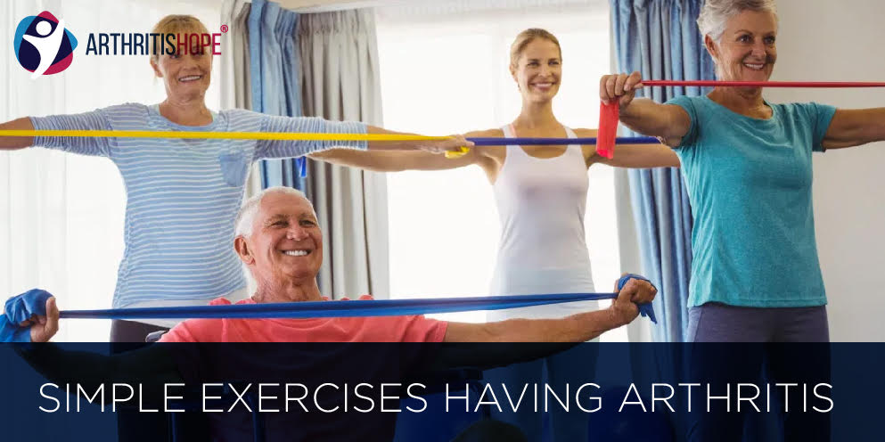 Simple exercises having arthritis  