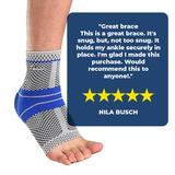 Silicone Compression Ankle Brace